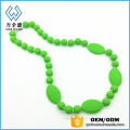 Free samples handmade baby teether /Silicone doll pendants necklaces jewelry